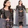 Glamorous Georgette Anarkali Suit with Embroidery & Sequins -Code 211